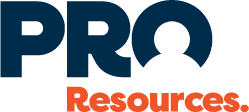 pro resources logo blue