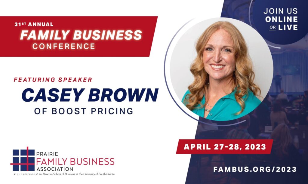 speaker casey brown promo graphic for the pfba annual conference