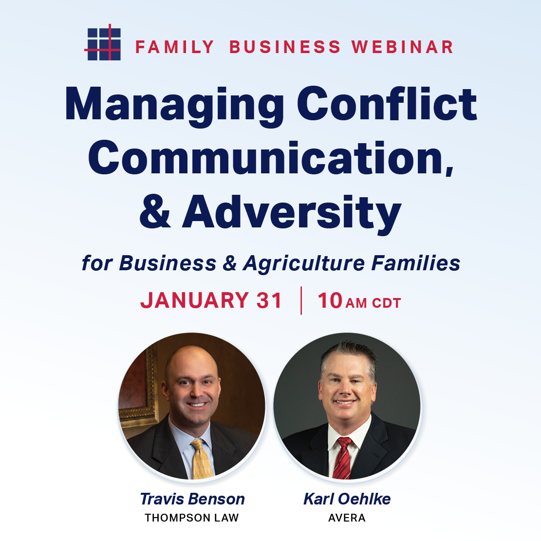 family business webinar managing conflict