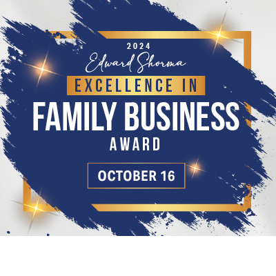 Edward Shorma Award for Family Business